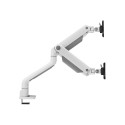 NEOMOUNTS Select Desk Mount Double Display Topfix Clamp and Grommet