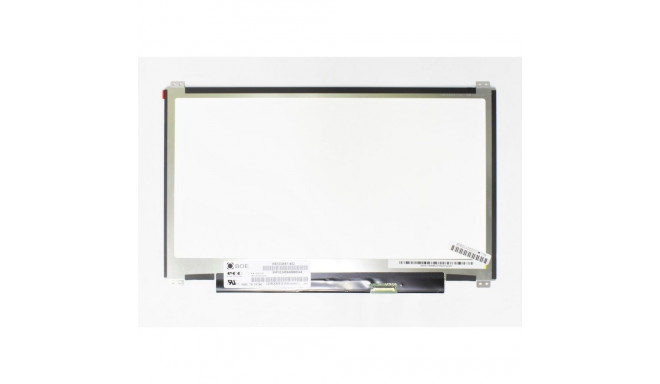 LCD screen 13.3" 1366x768 HD, LED, SLIM, matte, 30pin (right) EDP ,  A+