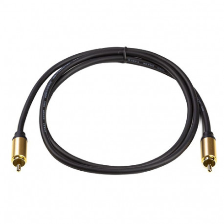 Coaxial Cable RCA 26AWG, 1m