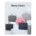 DUX DUCIS LBTC - Horizontal Handbag for 14-15,4" Laptops - navy blue