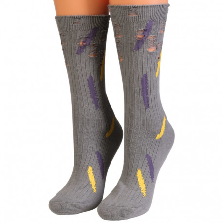 SOKISAHTEL TREVISO hallid katkised sokid 444