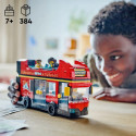 Bricks City 60407 Red Double-Decker Sightseeing Bus