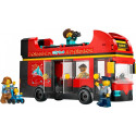 Bricks City 60407 Red Double-Decker Sightseeing Bus