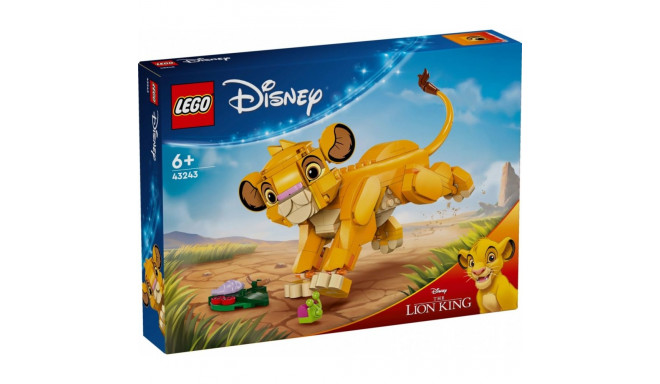 Bricks Disney Classic 43243 Simba the Lion King Cub