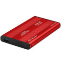 Qoltec hard drive adapter USB 3.0 HDD/SSD 2.5" SATA3, red