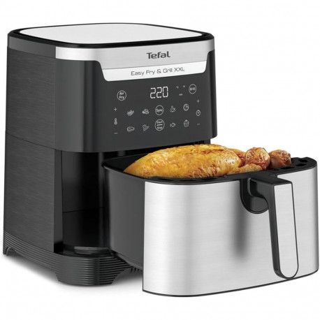 TEFAL Easy Fry and Grill XXL fritüür EY801D 1830 W 6.5 l must/roostevaba teras