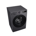 LG F2WR508S2M Washing machine, A, Front loading, Washing capacity 10 kg, Depth 56.5 cm, 1400 RPM, Mi