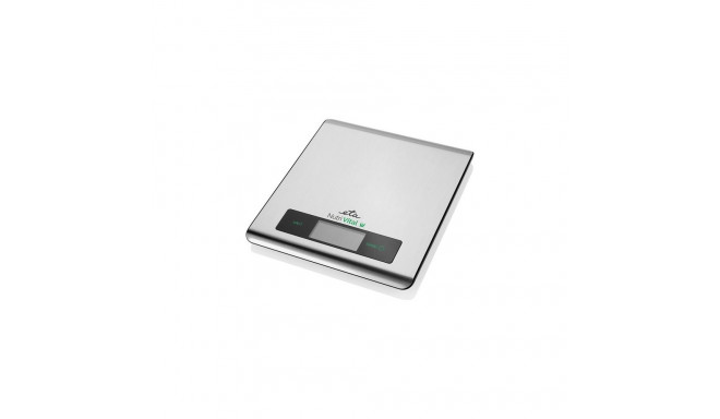 ETA nutri vital hõbedane nutika rakendusega köögikaal, maksimaalne kaal 5 kg, täpsus 1 g, LCD-ekraan