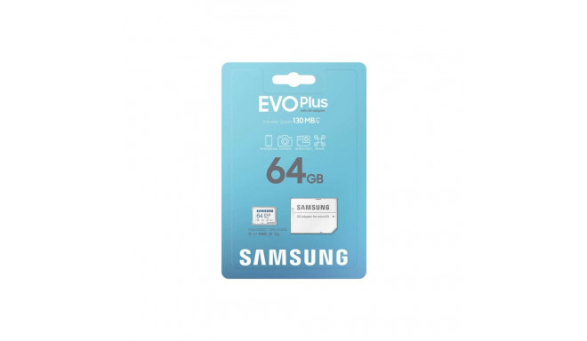 Memory card SAMSUNG microSD EVO Plus 64GB Class10