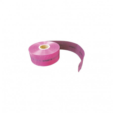 PINK POLY TUBING 90µ 200mmx250/ROLL