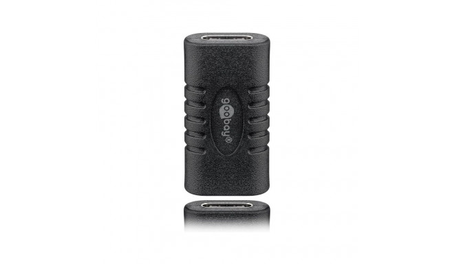 Adapter USB-C (F) to USB-C(F), black