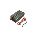 INVERTER 12/230VAC 12VDC, 0÷40°C PURE SINEWAVE