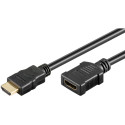 HDMI pikenduskaabel 5.0m + Ethernet, 4K 3840x2160p@60Hz