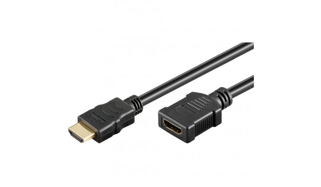 High Speed HDMI Extension Cable with Ethernet 3.0m, black