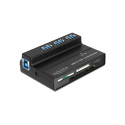 Delock USB 3.0 Card Reader All in 1 + 3 Port USB 3.0 Hub