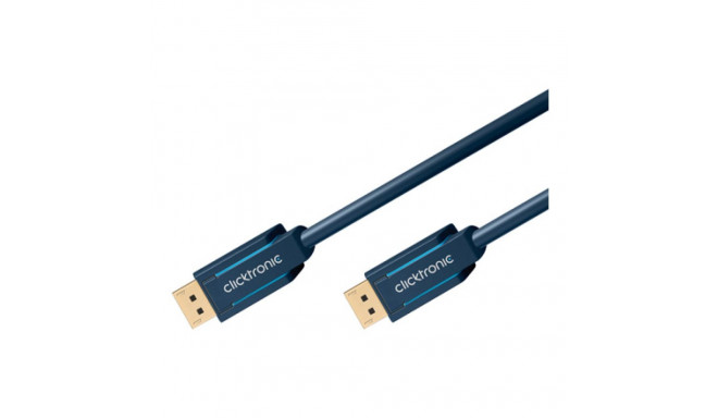 Displayport cable, 10.0m, gold-plated OFC, 2 x shielding, 4K 3840x2160p@60Hz