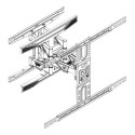 MULTIBRACKETS VESA Flexarm L Full Motion Dual - Wall mount for LCD and LED panel screen size 40inch 