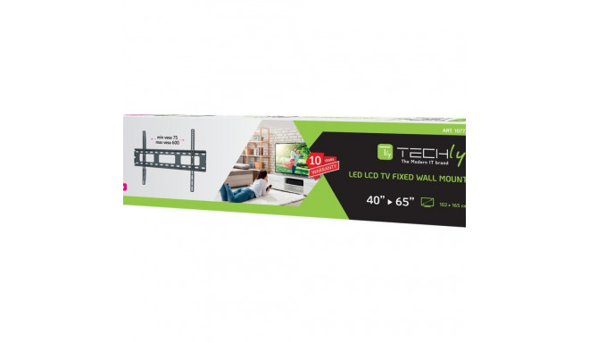 TECHLY Wall Mount for Ultra Slim LED LCD TV 40-65inch 50kg black