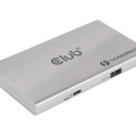 CLUB 3D THUNDERBOLT 4 PORTABLE 5 IN 1 HUB WITH SMART POWER 3XTHUNDERBOLT 4+1X USB GEN2 1X DC POWER