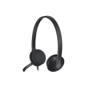 LOGITECH USB Headset H340 Headset on-ear wired