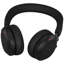 JABRA Evolve2 75 Headset on-ear Bluetooth wireless active noise cancelling USB-C noise isolating bla