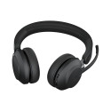 JABRA Evolve2 65 UC Stereo Headset on-ear Bluetooth wireless USB-A noise isolating black