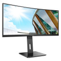 AOC CU34P2A 34inch 3440x1440 VA Curved H/A 150MM 100hz FreeSync Premium ULTRAWIDE USB HUB SPEAKERS D