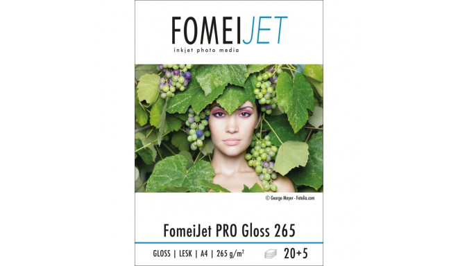 Fomei A4|20+5 PRO Gloss 265g|m2 fotopapīrs