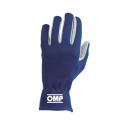 Men's Driving Gloves OMP Rally Tumši Zils Zils L