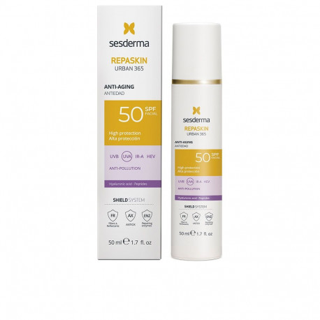 Sesderma vananemisvastane päikesekaitsekreem Repaskin Urban 365 SPF50 50ml
