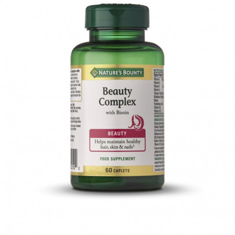 NATURE'S BOUNTY COMPLEJO DE BELLEZA con biotina 60 cápsulas