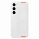 Samsung Silicone Grip Cover Case for Samsung Galaxy S23 silicone case with wrist strap white (EF-GS9