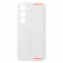 Samsung Silicone Grip Cover Case for Samsung Galaxy S23 silicone case with wrist strap white (EF-GS9