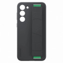 Samsung Silicone Grip Cover Case for Samsung Galaxy S23+ silicone case with wrist strap black (EF-GS