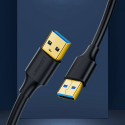 Ugreen cable USB - USB (male - USB 3.2 Gen 1) 1 m black (US128 10370)