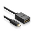 Ugreen cable adapter cable HDMI adapter - micro HDMI 19 pin 20cm black (20134)