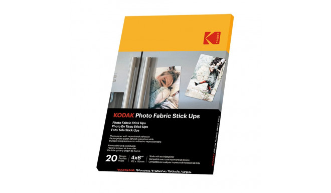 Kodak Photo Fabric Stick Ups 20 Sheets