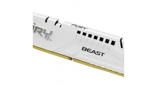 Kingston Technology FURY Beast 6GB 6800MT/s DDR5 CL34 DIMM White XMP