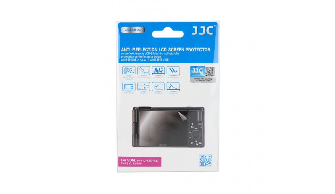 JJC LAR A1 Anti Reflection LCD Screen Protector (Sony ZV 1 II, Sony FX30, Sony FX3, Sony ZV 1F, Sony