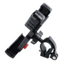 Clamp bike phone holder for handlebars MB03U black