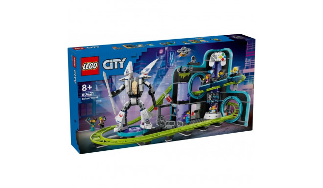 LEGO City 60421 Robot World Roller-Coaster Park