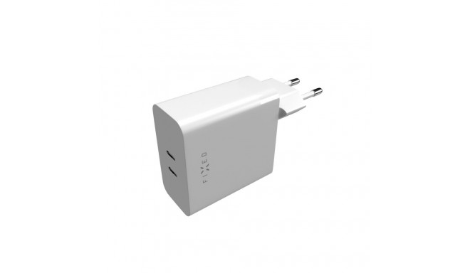 Fixed | Dual USB-C Mains Charger, PD support, 65W