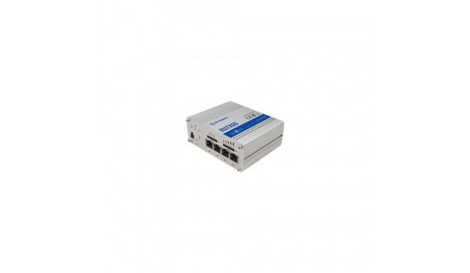 Rugged Industrial LTE-A Cat6 Router | RUTX09 | No Wi-Fi | 10/100/1000 Mbit/s | Ethernet LAN (RJ-45) 