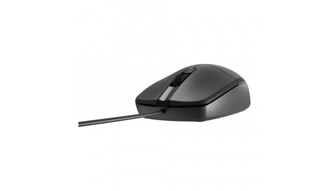 Natec | Mouse | Optical | Wired | Black