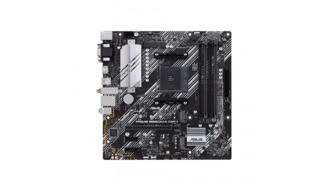 Asus | PRIME B550M-A WIFI II | Processor family AMD | Processor socket AM4 | DDR4 DIMM | Memory slot