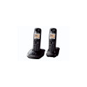 Panasonic | Cordless | KX-TG2512FXT | Built-in display | Caller ID | Black | Conference call | Phone