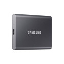 External SSD|SAMSUNG|T7|4TB|USB 3.2|Write speed 1000 MBytes/sec|Read speed 1050 MBytes/sec|MU-PC4T0T