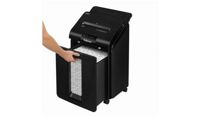 Micro-Cut Paper Shredder Fellowes AutoMax100M Black