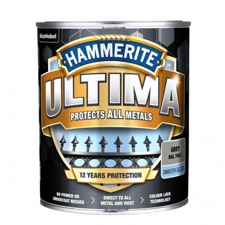 PAINT ULTIMA SMOOTH GREY 0.7L