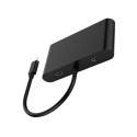 PremiumCord Adapter USB-C to VGA + Audio + USB3.0 + RJ45 + PD charge